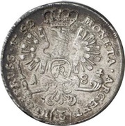18 Gröscher - Frederick II, Germany, 1751-1754 reverse image