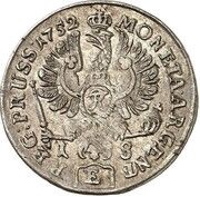 18 Gröscher - Frederick II, Germany, 1752 reverse image