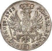 18 Gröscher - Frederick II, Germany, 1752 reverse image