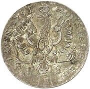 18 Gröscher - Frederick II, Germany, 1753 reverse image