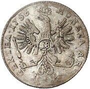 18 Gröscher - Frederick II, Germany, 1756 reverse image