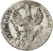 18 Gröscher - Frederick II Seven Years' War, Germany, 1757 reverse image