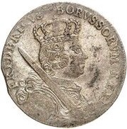 18 Gröscher - Frederick II Seven Years' War obverse image
