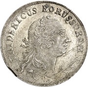 12 Mariengroschen - Frederick II Seven Years' War obverse image