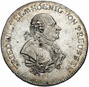 ⅔ Thaler - Frederick William II obverse image