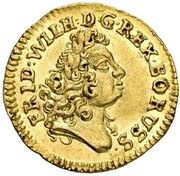 ¼ Ducat - Frederick William I obverse image