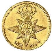 ¼ Ducat - Frederick William I, Germany, 1714-1716 reverse image