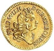 ¼ Ducat - Frederick William I obverse image