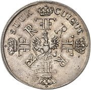 1 Thaler - Frederick I Coronation, Germany, 1701 reverse image