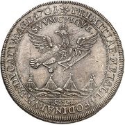 1 Thaler - Frederick I Rothenburg Ausbeute, Germany, 1701 reverse image