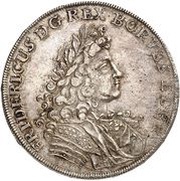 1 Thaler - Frederick I obverse image