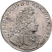 1 Thaler - Frederick I obverse image