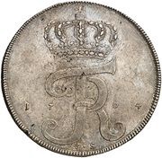 1 Thaler - Frederick I, Germany, 1704 reverse image