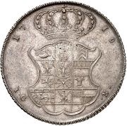 1 Thaler - Frederick William I, Germany, 1719 reverse image