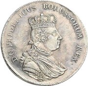 1 Thaler - Frederick II Speciestaler - Königstaler obverse image