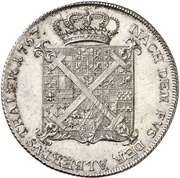 1 Thaler - Frederick II, Germany, 1766-1767 reverse image