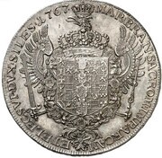 1 Thaler - Frederick II, Germany, 1766-1767 reverse image