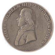 1 Thaler - Frederick William III obverse image