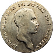 1 Reichsthaler - Frederick William III obverse image