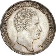 1 Thaler - Frederick William III Pattern obverse image