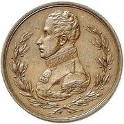 1 Thaler - Frederick William III Mint Visit; Copper pattern strike obverse image