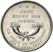1 Thaler - Frederick William III Mint Visit, Germany, 1821 reverse image