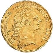 ½ Frederick d'Or - Frederick II obverse image