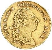 ½ Frederick d'Or - Frederick II obverse image