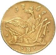 ½ Frederick d'Or - Frederick II, Germany, 1765-1769 reverse image
