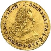 1 Ducat- Frederick I obverse image