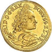 1 Ducat - Frederick I obverse image