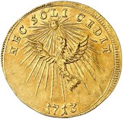 1 Ducat - Frederick William I, Germany, 1713 reverse image