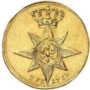 1 Ducat - Frederick William I, Germany, 1714-1717 reverse image