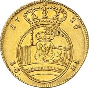 1 Ducat - Frederick William I, Germany, 1725-1732 reverse image