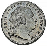 1 Ducat - Frederick II Silver pattern obverse image