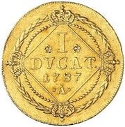 1 Ducat - Frederick William II, Germany, 1787-1790 reverse image