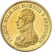 1 Frederick d'Or - Frederick William III obverse image