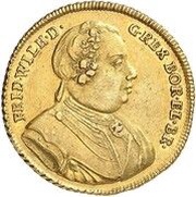 1 Gold Wilhelm - Frederick William I obverse image