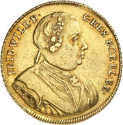 1 Gold Wilhelm - Frederick William I obverse image
