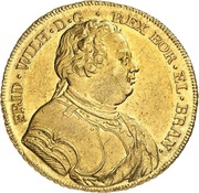 1 William d'Or - Frederick William I obverse image