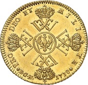1 William d'Or - Frederick William I, Germany, 1738-1740 reverse image