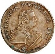 2 Friedrichs d'Or - Frederick II Copper pattern strike obverse image