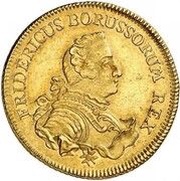 2 Friedrichs d'Or - Frederick II obverse image