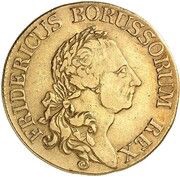 2 Frederick d'Or - Frederick II obverse image