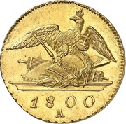 2 Friedrichs d'Or - Frederick William III, Germany, 1800-1814 reverse image
