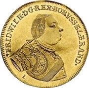 5 Ducats - Frederick William I Homage of Stettin obverse image
