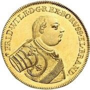 8 Ducats - Frederick William I Homage of Stettin obverse image