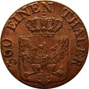 1 Pfenning - Frederick William III obverse image