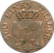 1 Pfenning - Frederick William IV obverse image