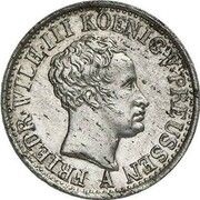 ½ Silbergroschen - Frederick William III Pattern obverse image